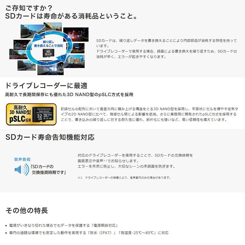 ケンウッド KNA-SD32D KENWOOD ドライブレコーダー用高耐久 ケンウッド KNA-SD32D KENWOOD ドライブレコーダー用高耐久