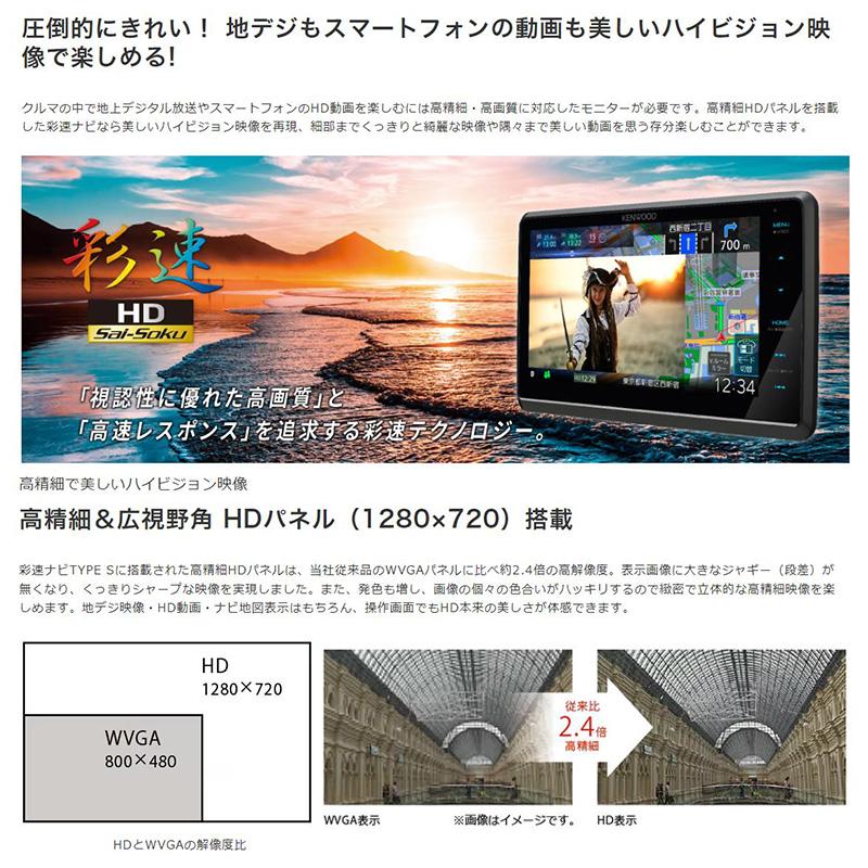 彩速ナビ MDV-S811HDL KENWOOD ケンウッド 8V型インダッシュ 彩速ナビ MDV-S811HDL KENWOOD ケンウッド 8V型インダッシュ