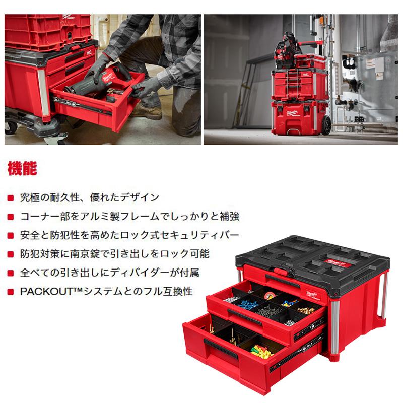 Milwaukee（ミルウォーキー） 48-22-8447 milwaukee PACKOUT Multi