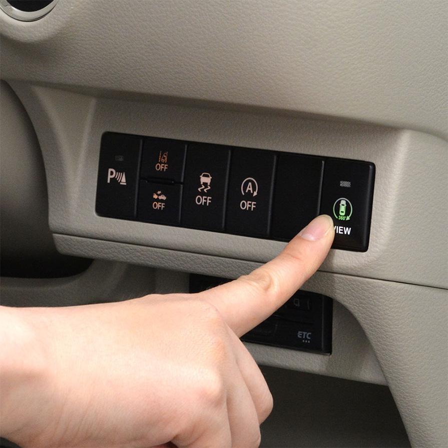 TPS087BA ワントップ 全方位モニターカメラ接続アダプター 純正コネクタ→RCA出力変換 純正スイッチホール対応切替スイッチ付 スズキ車用 |  | 01