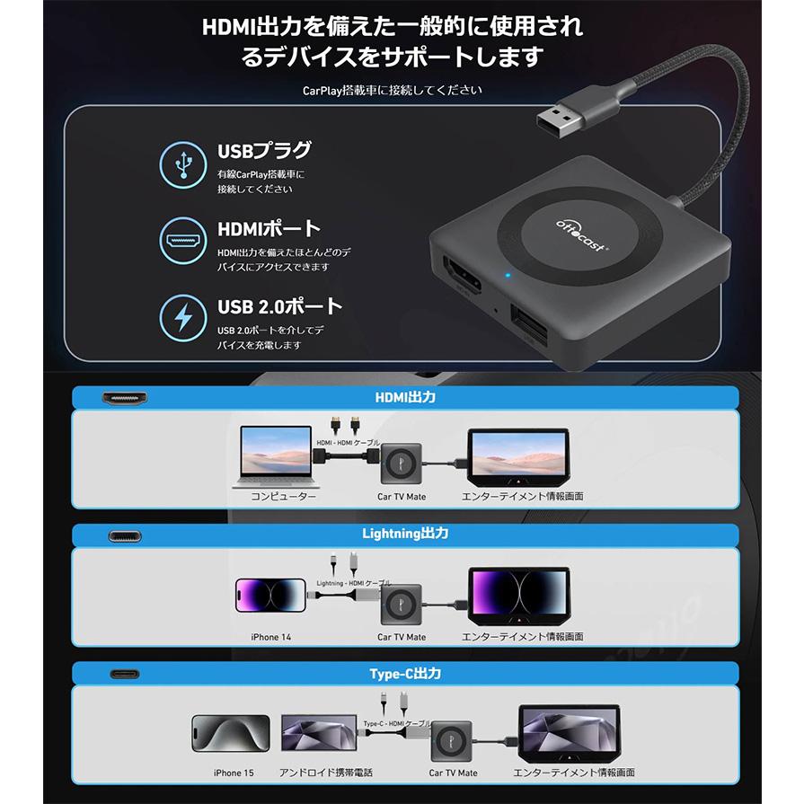 ottocast 【正規品】CA361-C4 オットキャスト OttoAdapter Car ottocast 【正規品】CA361-C4 オットキャスト OttoAdapter Car