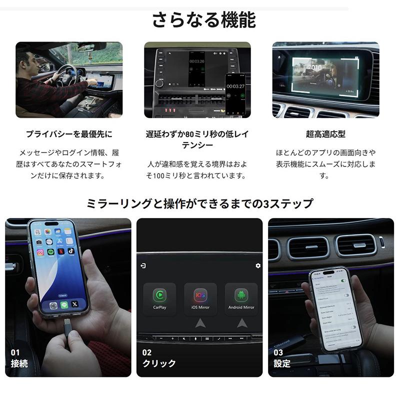 ottocast 【正規品】CA450 ottocast オットキャスト MIRROR TOUCH