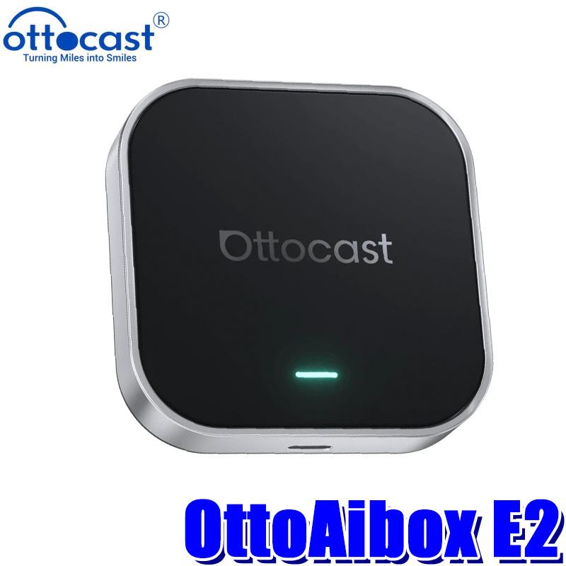 最安出品Ottocast OttoAiBox E2 Bluetooth動作確認済 OTTOAIBOX E2 | 挿すだけでCarPlayをワイヤレス化・コスパ最強AIBOX
