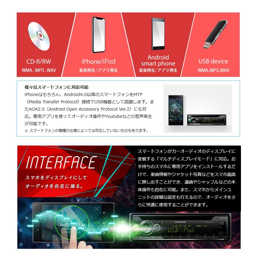 カロッツェリア DEH-4600 pioneer パイオニア carrozzeria マルチ