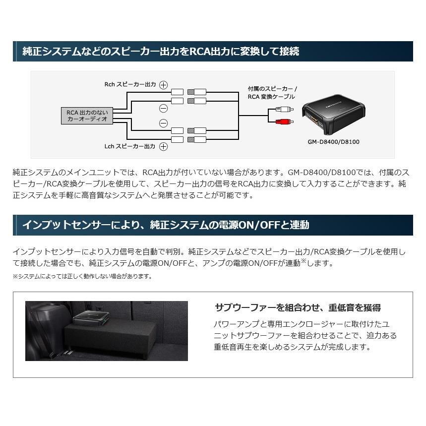 カロッツェリア GM-D8400 pioneer パイオニア carrozzeria 200W カロッツェリア GM-D8400 pioneer パイオニア carrozzeria 200W
