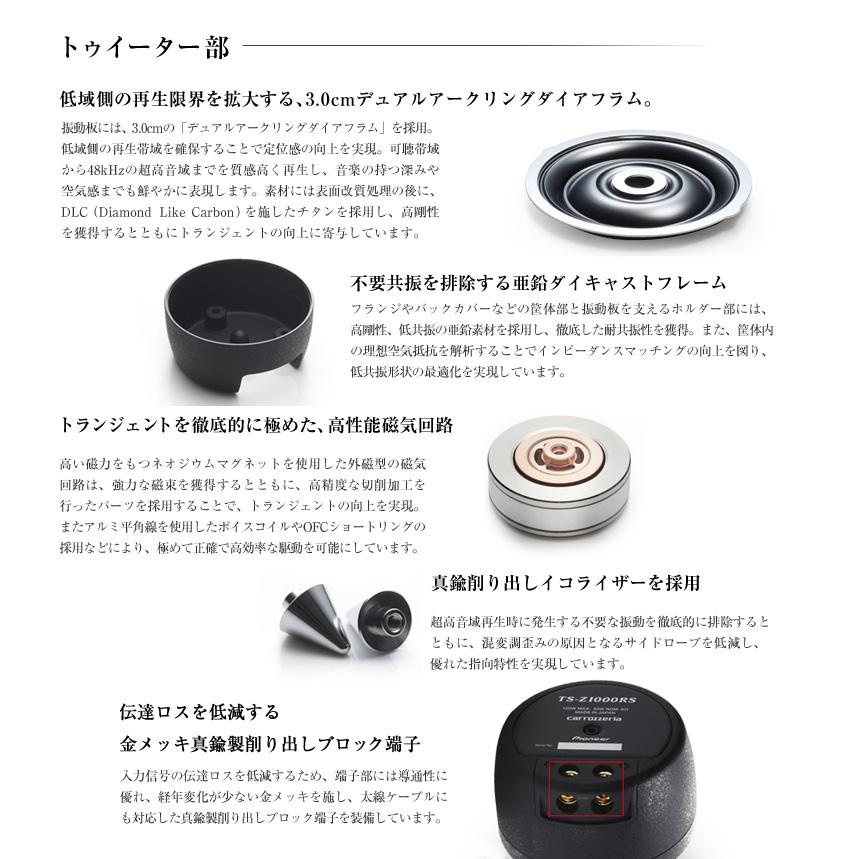 カロッツェリア TS-W1000RS pioneer パイオニア carrozzeria RS カロッツェリア TS-W1000RS pioneer パイオニア carrozzeria RS