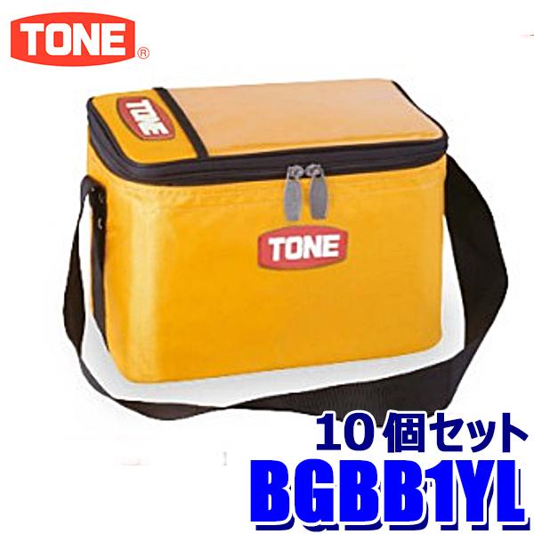 BGBB1 TONE トネ ボルトバッグ イエロー 10個セット 使用荷重：30kg以下 A5サイズ透明ポケット付き