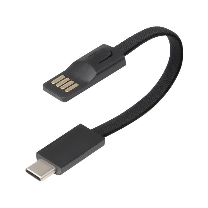槌屋ヤック ZE95 YAC TOOLストラップ USB AtoC Type-C変換ケーブル