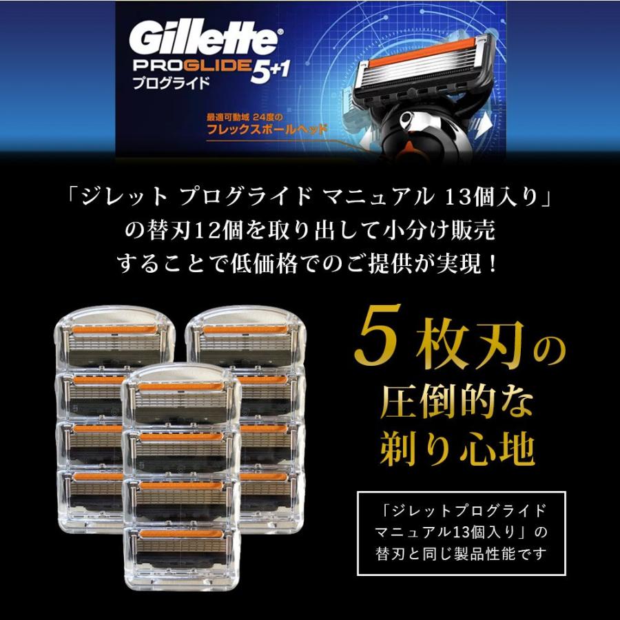 ジレット プログライド マニュアル 替刃 12個 正規品 5枚刃 ジレット プログライド マニュアル 替刃 12個 正規品 5枚刃