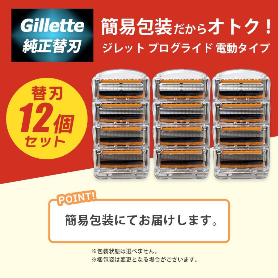 Gillette Fusion5+1 替刃・電動タイプ・12枚入り4箱セット