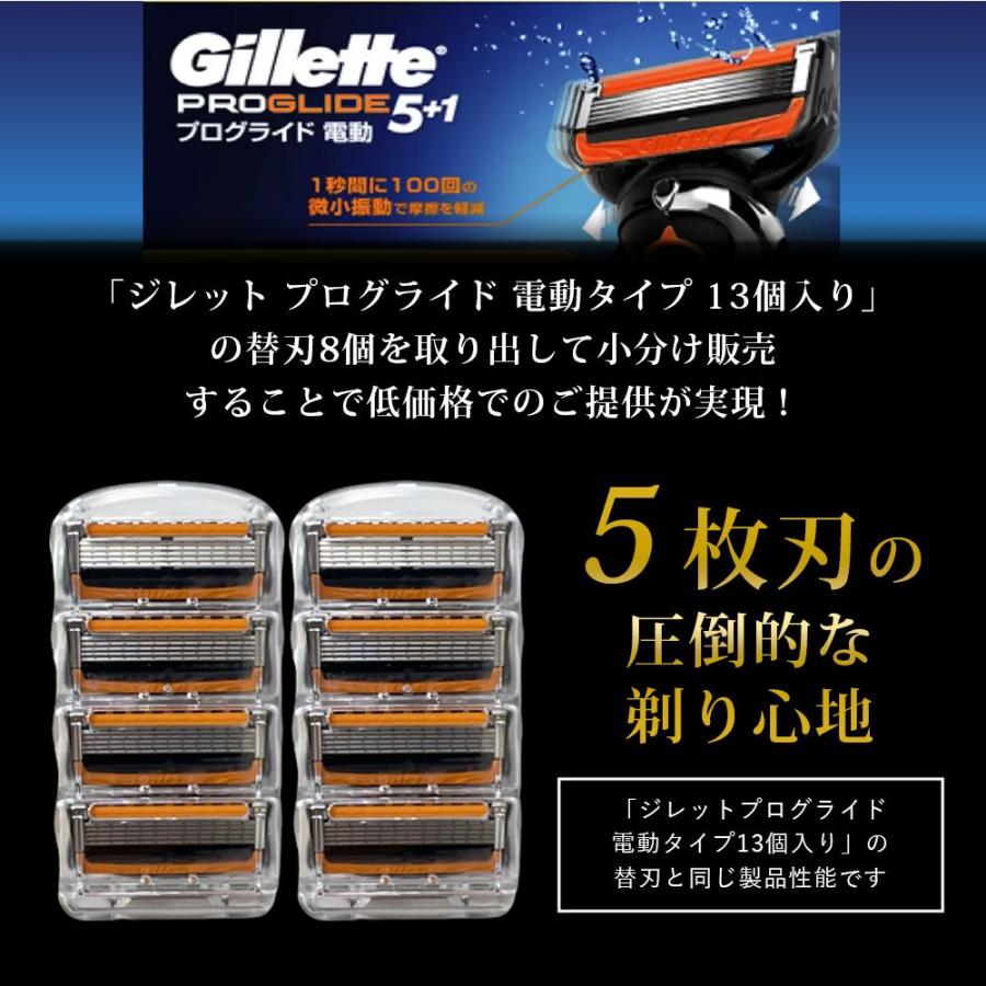 ジレット プログライド 電動 替刃 8個 正規品 5枚刃 カミソリ ジレット プログライド 電動 替刃 8個 正規品 5枚刃 カミソリ