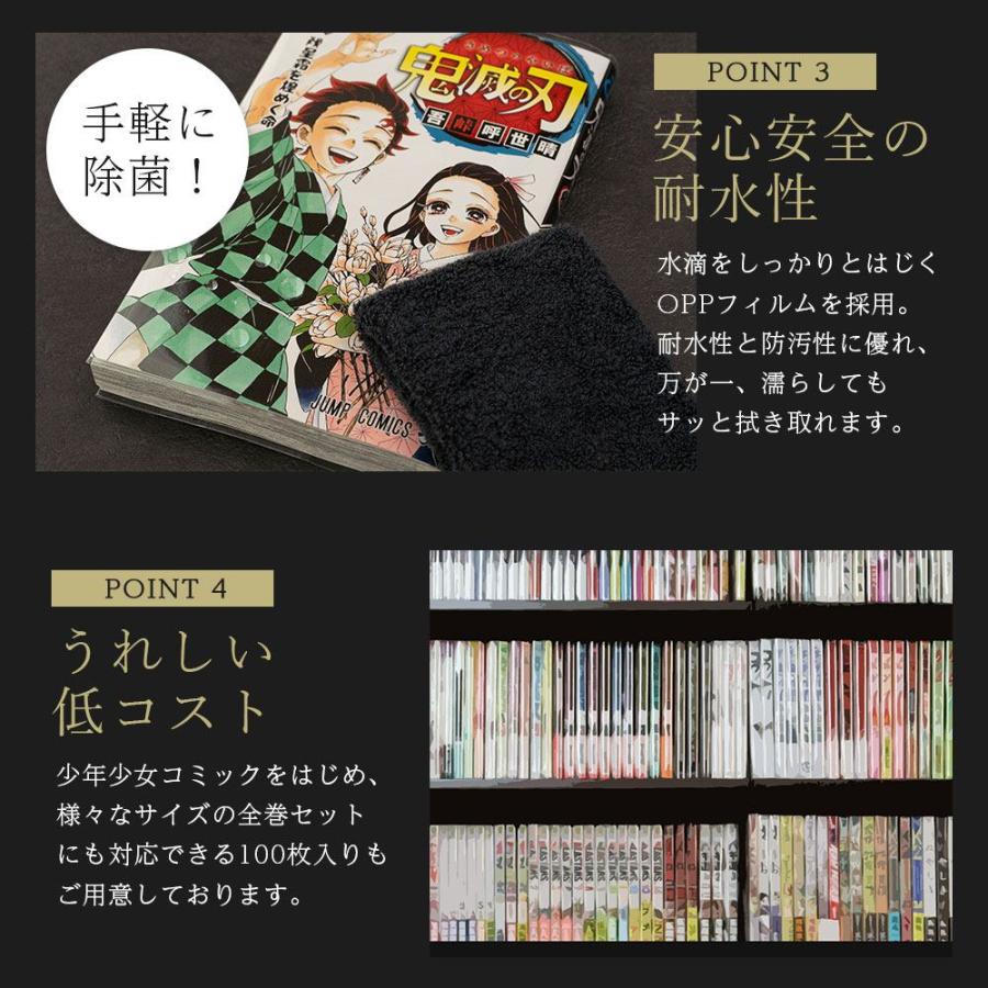ブックカバー 透明 新書判 B6版 文庫用 四六判 A5版 B5判 ハードカバー コミック番長 大容量 60 80 85 100 120 枚 厚口 40ミクロン OPP CPP エコ 漫画 カバー ブックカバー ブックカバー 透明 コミック番長 A5 厚口 80枚 クリア タイプ 大判 漫画 実用書 同人誌 カバー 破れにくい