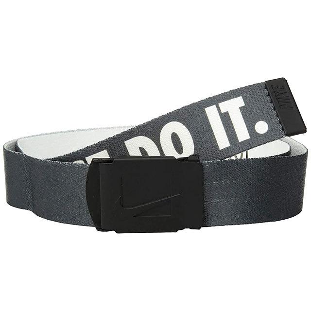 ナイキ ゴルフ Just Do It リバーシブル ウェブ ベルト グレー ホワイト フリーサイズ Nike Golf Belt 正規品 直輸入 新品 2638 2638 Sky Golf Yahoo ショップ 通販 Yahoo ショッピング