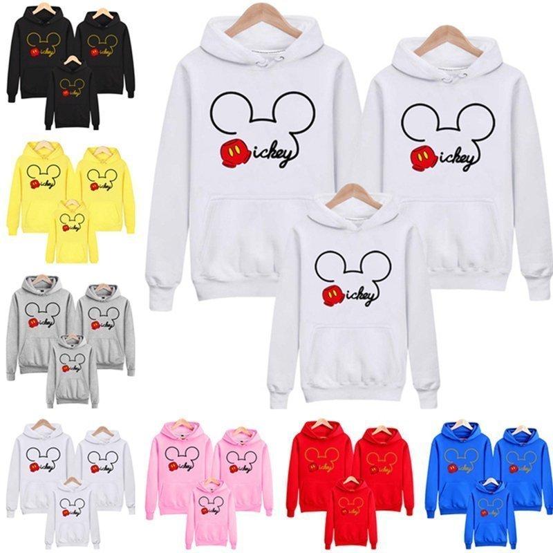 ディズニー ミッキー プルオーバー プリントパーカー トレーナー トップス カップル 親子服お揃い メンズ レディース キッズ グッズ Bos 053 Skyhomeストア 通販 Yahoo ショッピング