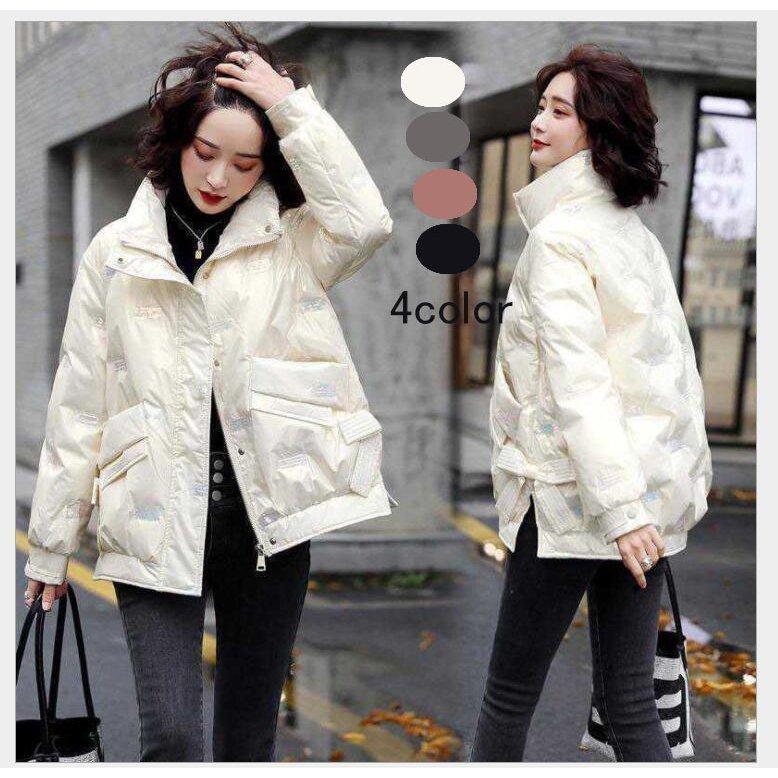 ダウンコート レディース ショート丈コート 厚手 暖かい ダウンジャケット 女性用 秋冬 カジュアル 代 30代 40代 防寒着 おしゃれ 立ち襟 大きいサイズ 激安 Xgmmq85mmt コート アウター Amigofood Ro