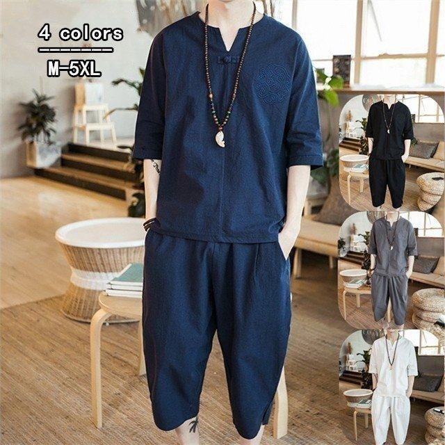 最新のデザイン メンズセットアップ 夏 上下Mサイズ kids-nurie.com