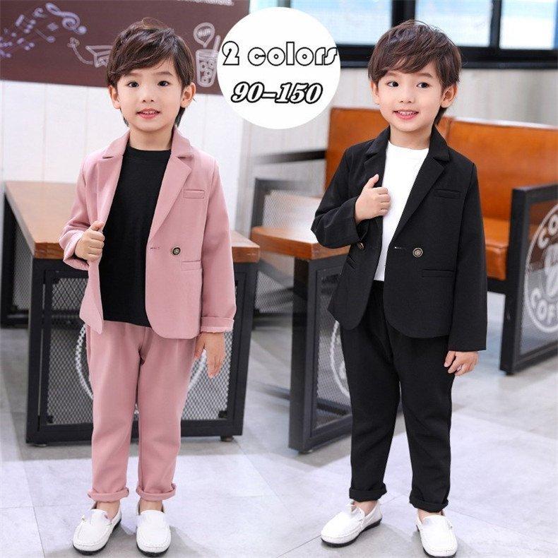 子供服 スーツ フォーマル 男の子 セットアップ キッズ おしゃれ 長袖 春秋 2点セット ジャケット ズボンスーツ 卒業式 入学式 入園式 七五三 新作 当店の記念日