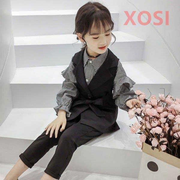 特価 ウエア 女の子 スーツ 3点セット シャツ ベスト パンツ フォーマル 女の子 スーツ セットアップ 春秋着 受験用 入園式 卒園式 入学式 卒業式 発表会 七五三 フォーマルセット シャツ ベスト パンツ 3点セット 子供用 ブラック Www Threeriversofs Com