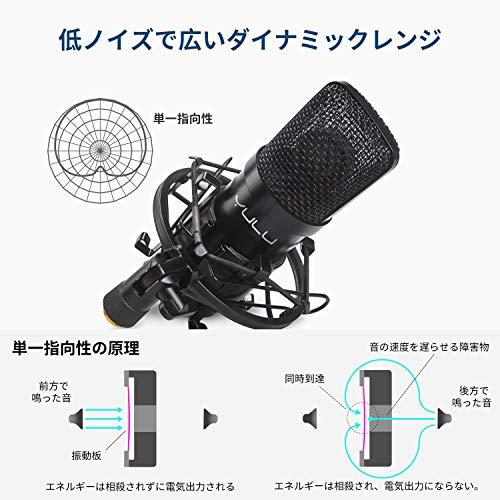 Yulu コンデンサーマイク Usb マイクセット Pc用 Androidスマホ用 Ps4 単一指向性 ラージダイアフラム 高音質 ポップガード付 ノ Yume Store 通販 Yahoo ショッピング