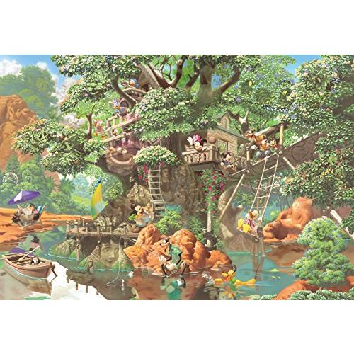 1000ピース ジグソーパズル ディズニー ふしぎの森のツリーハウス 隠し絵 51x73 5cm Yume Store 通販 Yahoo ショッピング