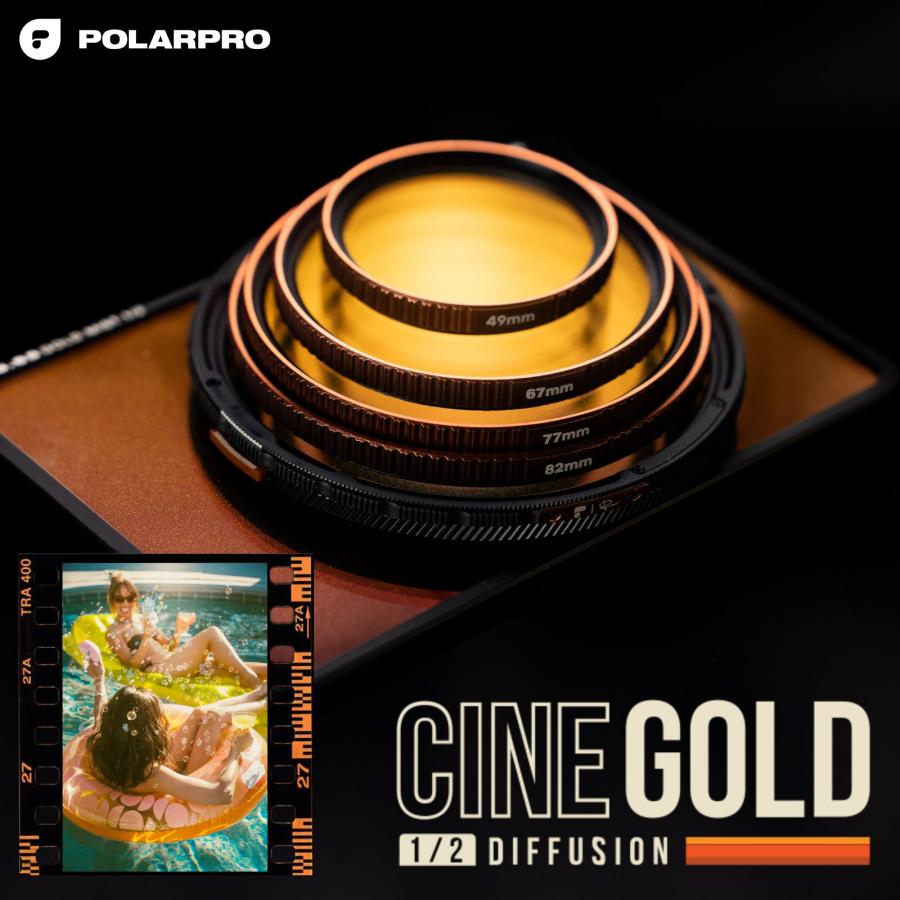 プレミアムカードコレクション -ウタ-　2つセット PolarPro PolarPro CineGold フィルター 1/2ゴールドミスト Portra 400
