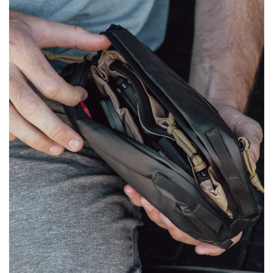 PolarPro Boreal テックポーチ Tech Pouch ガジェット収納 カメラギア 7L容量 DWR撥水コーティング_4