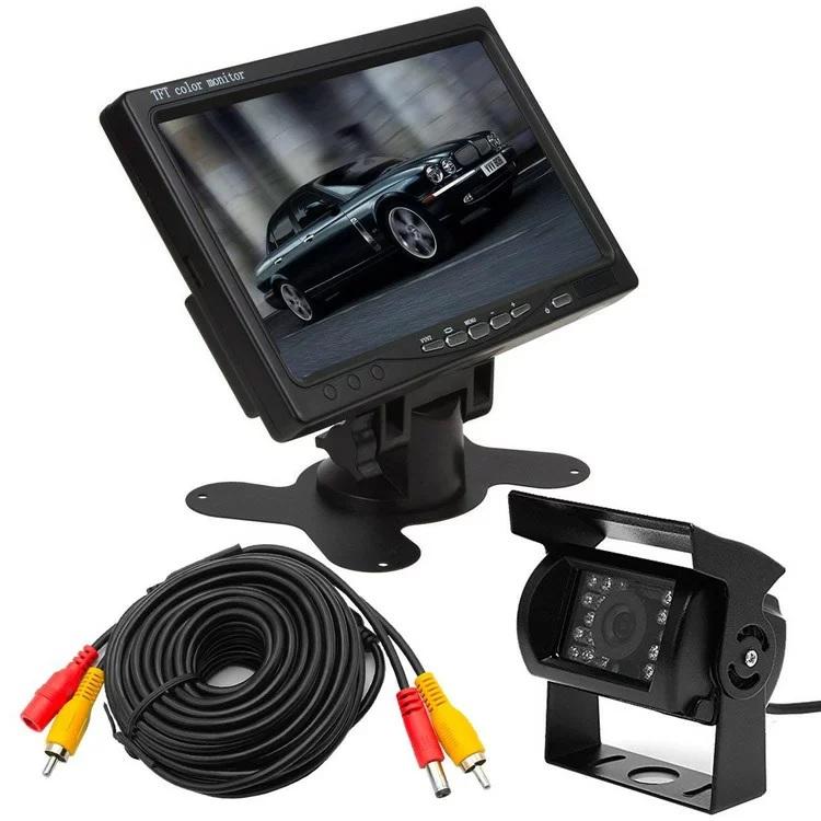 値下げトラック等にアルファデポバックカメラセット　12v24v ケーブルは20m トラック等にアルファデポバックカメラセット 12v24v ケーブルは20m