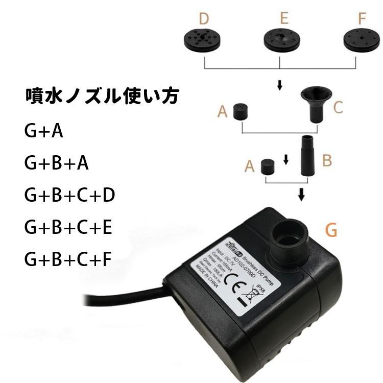 ソーラーパネル発電噴水 池でも使えるソーラー池ポンプ 家庭用ポンプ