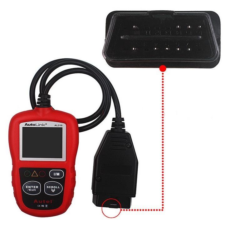 Autel AutoLink OBDII CAN Code Readerカラー液晶搭載 自動車診断
