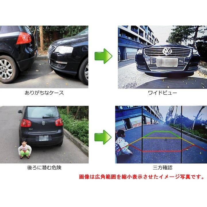 超小型 バックカメラ/フロントカメラ 防水、防塵、広角170度 高画質CMD
