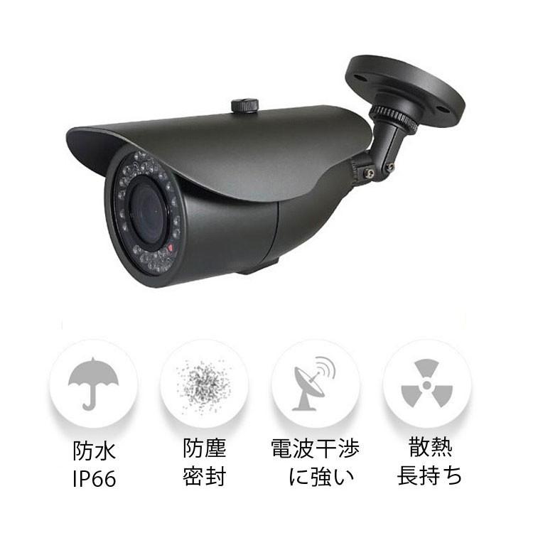 防犯カメラセット 4CHデジタルレコーダーとCCTVカメラ 20M映像