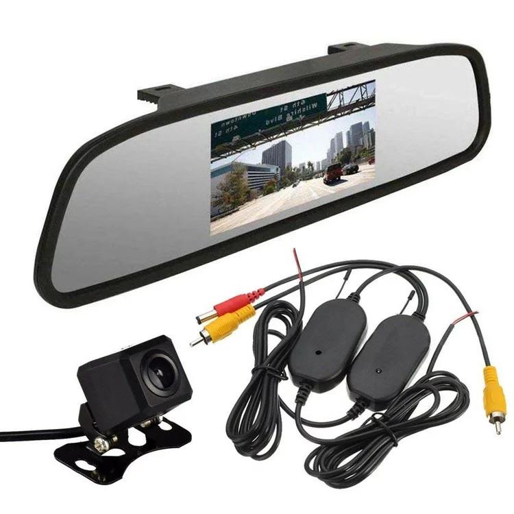 4.3インチルームミラーモニター+CCDバックカメラ+ワイヤレスビデオキット3点セット 映像2チャンネル 12V専用 正像鏡像切替 RM43A206VTM50 :ORG02024:スカイネットヤフーショップ - 通販 - Yahoo!ショッピング 4.3インチルームミラーモニター+CCDバックカメラ+ワイヤレスビデオキット3点セット 映像2チャンネル 12V専用 正像鏡像切替 RM43A206VTM50 :ORG02024:スカイネットヤフーショップ - 通販 - Yahoo!ショッピング