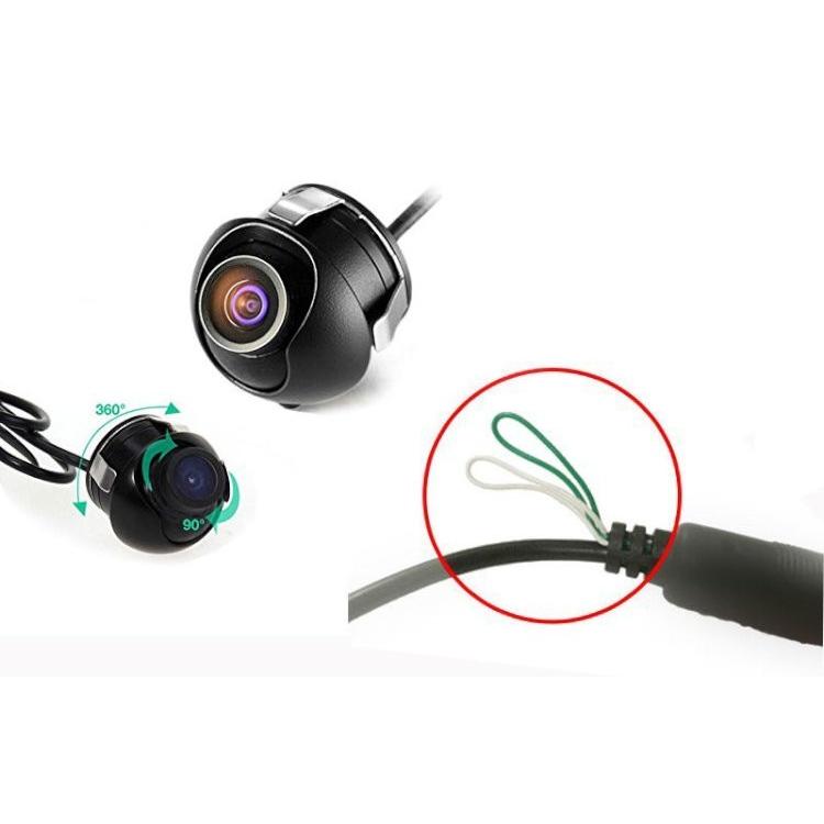 超小型バックカメラ4台付き 9インチ4分割モニターセット