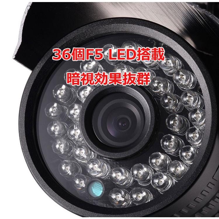 防犯DVRとカメラ4台 20m延長ケーブル4個 HDD（1TB）セット 防犯カメラ4