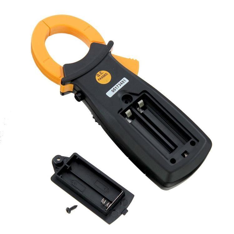 デジタルクランプメーター 電流測定器 AC/DC両用 デジタルマルチ