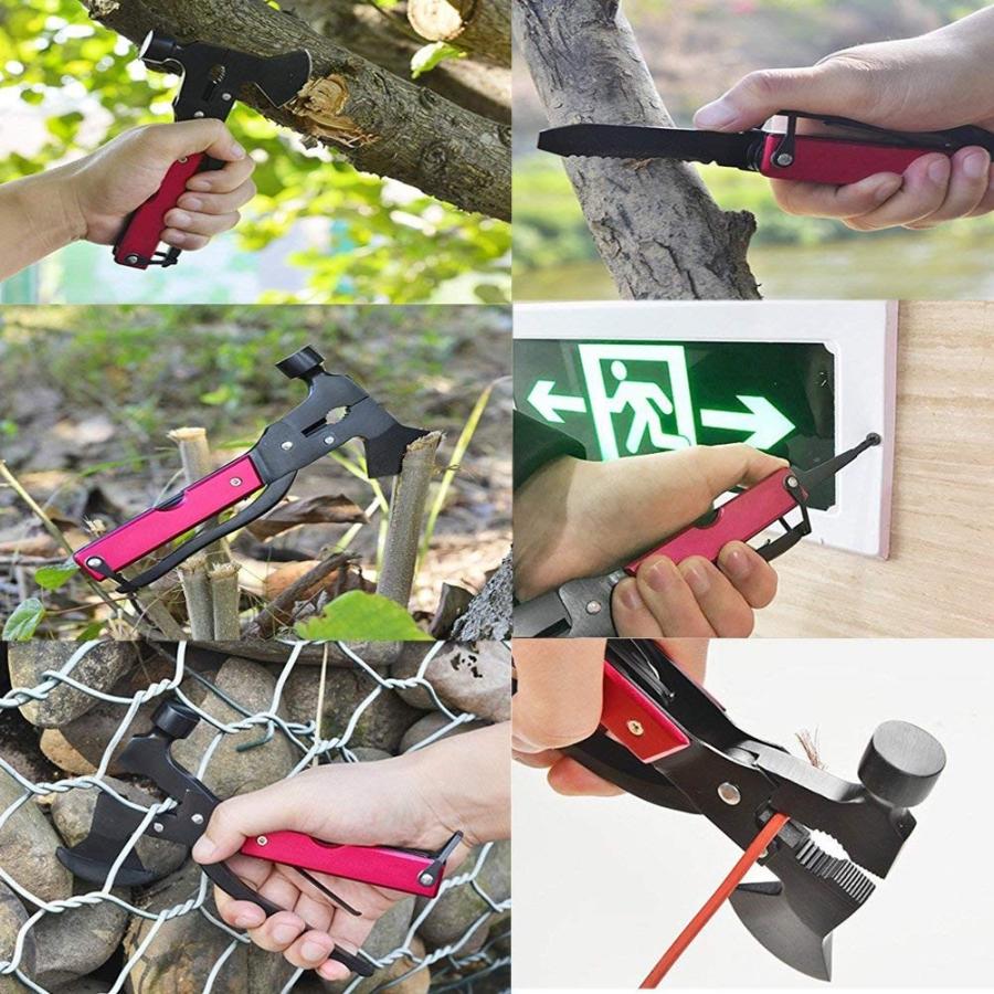 12in1多機能ツール 斧 ハンマー ノコギリ マルチドライバー マルチツール アウトドア Diy 便利ツール 応急処置 持ち運び 緊急時 防災 ミニハンマー Ksh6057 Org02538 スカイネットヤフーショップ 通販 Yahoo ショッピング
