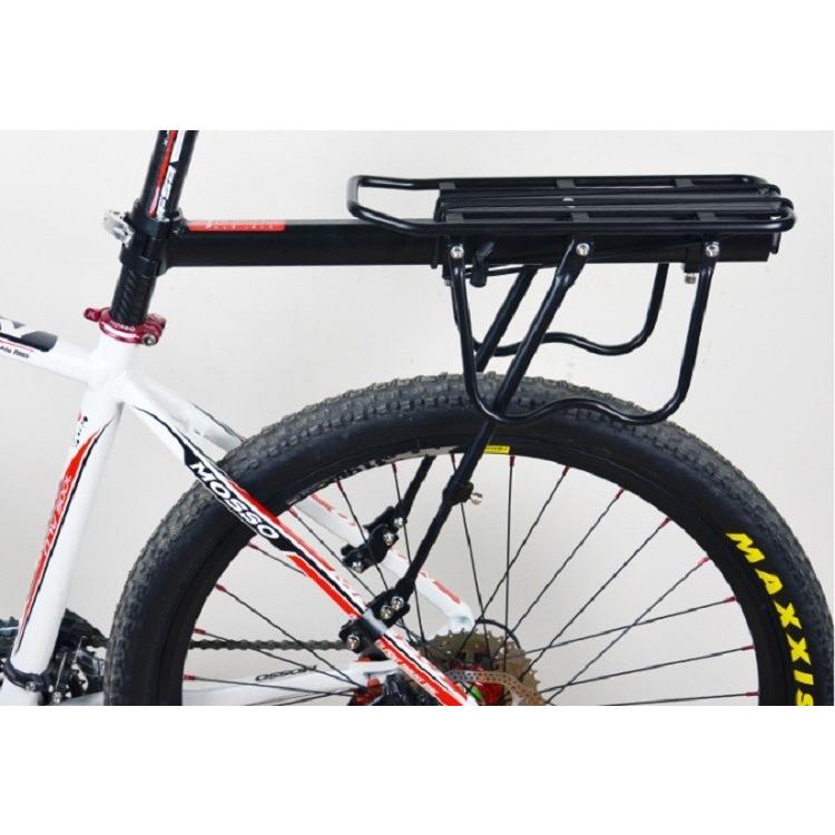 自転車荷台 キャリア 最大耐荷約50kg 軽量 着脱式 伸縮自由 取り付け 