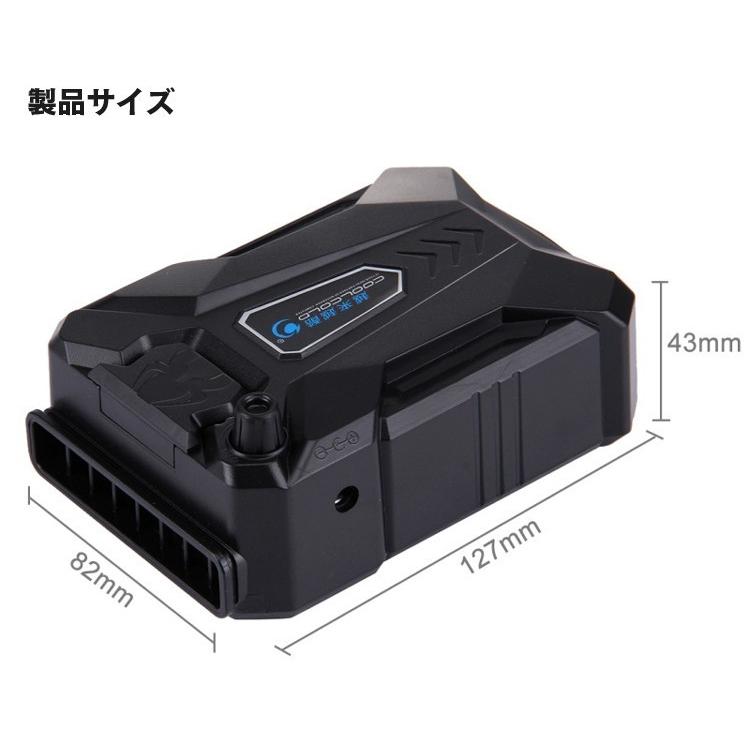 吸引式ノートパソコン用冷却ファン CPUクーラー USB給電 USB冷却ファン