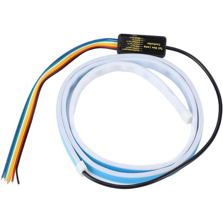 流れるウィンカー LEDテープライト シーケンシャルウィンカー 青 赤 