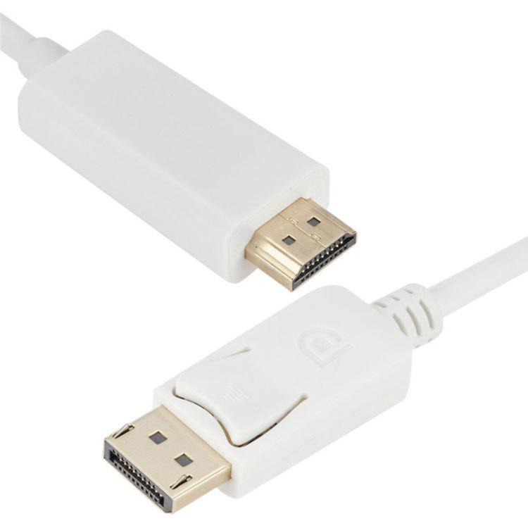 DisplayPort to HDMI 変換ケーブル 1.8m DPからHDMI 1080p 映像、音声