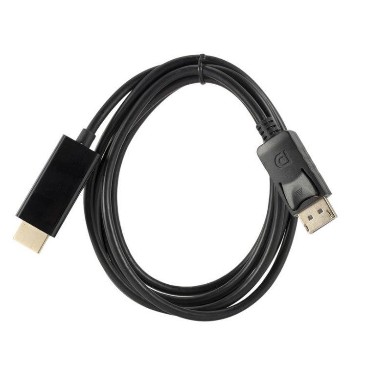 DisplayPort to HDMI 変換ケーブル 1.8m DPからHDMI 1080p 映像、音声