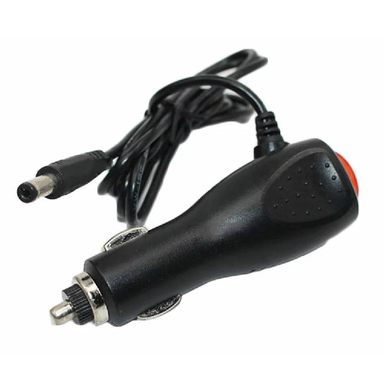 車用シガーアダプター DC端子タイプ  外径5.5mm 内径2.1mm 入力12vから24v対応 車載 給電 出力DC5V/2A コード長さ約1.2m HDMD200CGADP | 