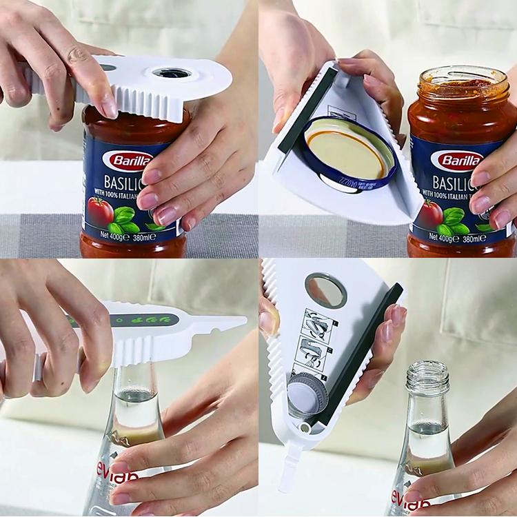 缶切り クリエイティブ缶切り栓抜きスクリューキャップオープナーバッグシーラー Amazon | 缶切り 缶オープナー 1つの多機能クリエイティブ缶切り