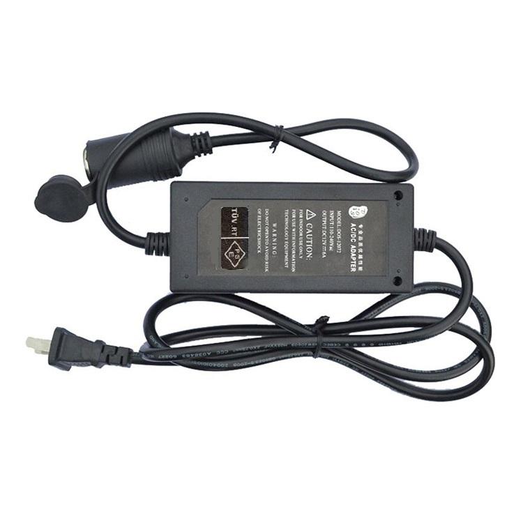 ACからシガーメス変換アダプタ PSE認証済品 電圧コンバーター 入力