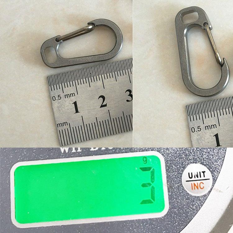 チタン製カラビナ キーリング付き チタン合金 頑丈 軽量 キーホルダー 長持ち 錆びない カギ 水筒ホルダー アウトドア 登山 釣り トレッキング キャンプ Edckb03 Org スカイネットヤフーショップ 通販 Yahoo ショッピング