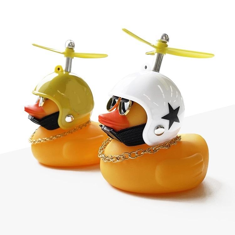 黄色アヒル 自転車ライト 可愛い 自転車ベル 音が出る ライト点滅 夜間走行に バイク 車にも ヘルメットにプロペラ付き 車内インテリア 取付簡単 Xhy86 Org スカイネットヤフーショップ 通販 Yahoo ショッピング