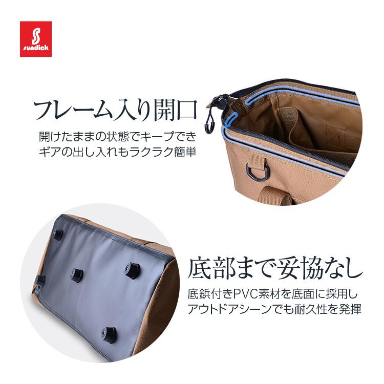 SUNDICK アウトドアツールバッグ ツールケース アウトドアギア