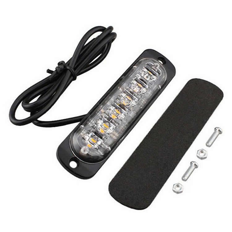 LEDストロボライト 2個 発光17種類(設定可) 12V/24V 防水 警告灯