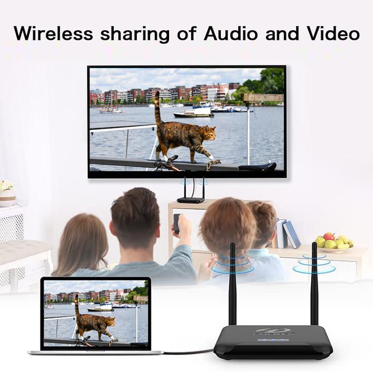 ワイヤレスHDMI送受信機 FULL1080P AVトランスミッター 無線接続 HDMI