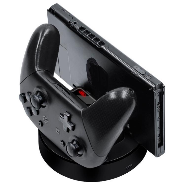 Nintendo Switch 本体　ジョイコン充電スタンド付き Joy-Con用マルチ充電ドック Joy-Con4個同時充電可 Switch Pro充電